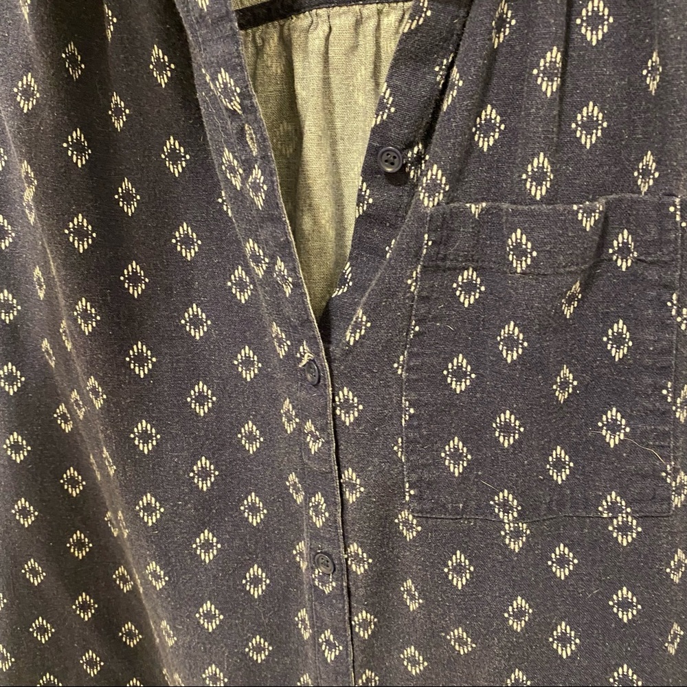 Old Navy Linen-Blend Shirt Dress - Picture 5 of 9